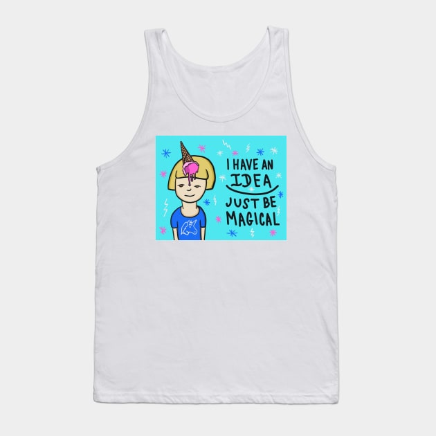 Just Be Magical Tank Top by chawlie